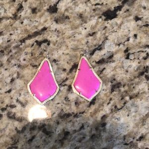 Kendra Scott Alexandra Earring- Pink